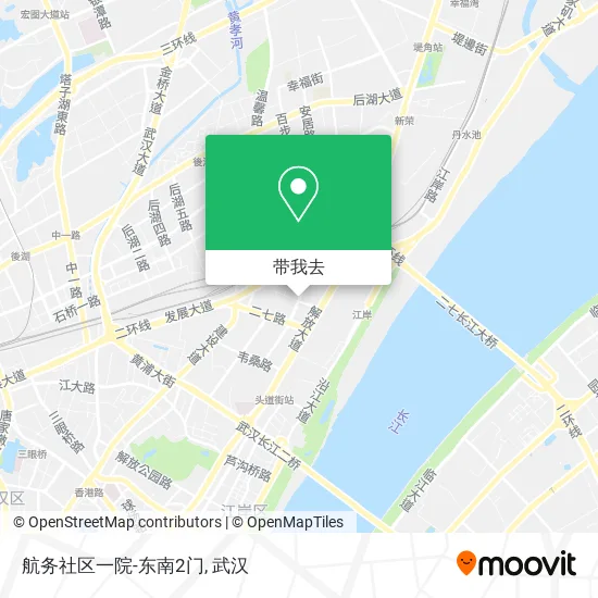 航务社区一院-东南2门地图