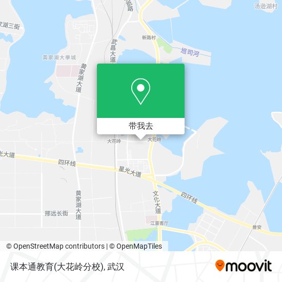 课本通教育(大花岭分校)地图