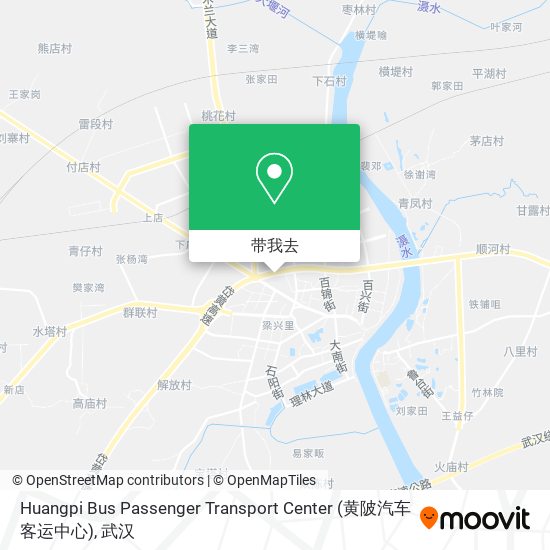 Huangpi Bus Passenger Transport Center (黄陂汽车客运中心)地图