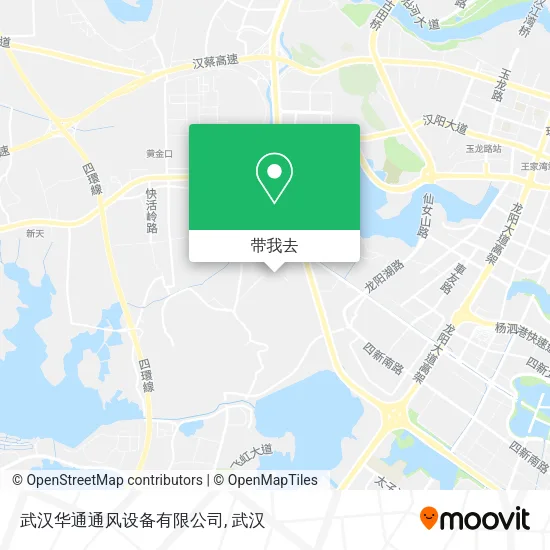 武汉华通通风设备有限公司地图