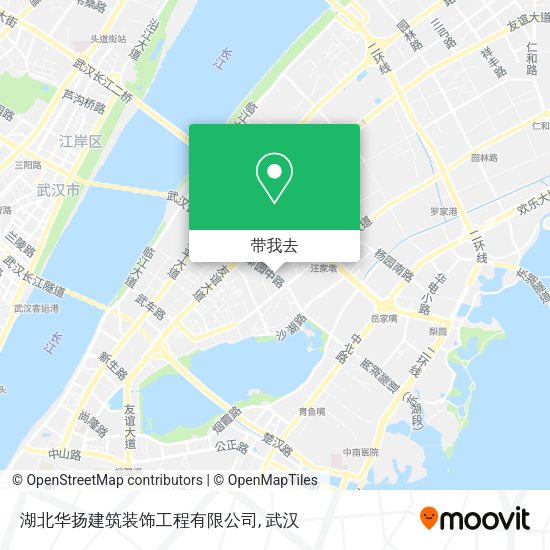 湖北华扬建筑装饰工程有限公司地图