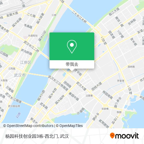 杨园科技创业园3栋-西北门地图