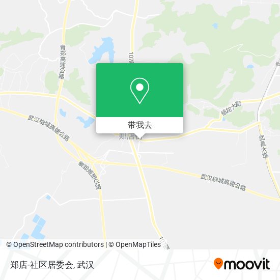 郑店-社区居委会地图