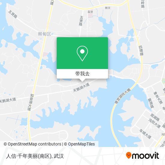 人信·千年美丽(南区)地图