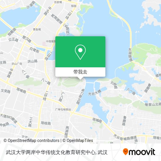 武汉大学两岸中华传统文化教育研究中心地图