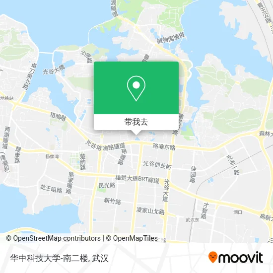 华中科技大学-南二楼地图