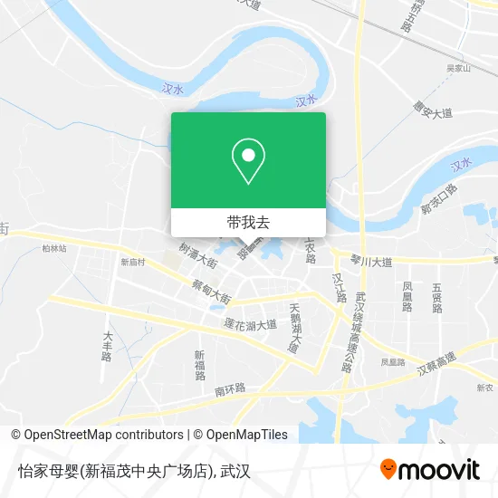 怡家母婴(新福茂中央广场店)地图