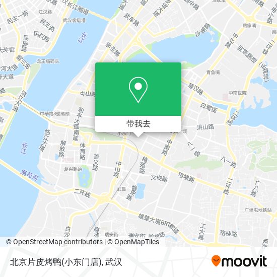北京片皮烤鸭(小东门店)地图