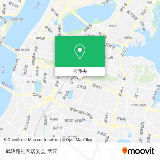 武珞路社区居委会地图