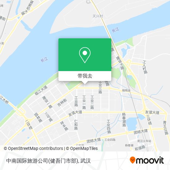 中南国际旅游公司(健吾门市部)地图
