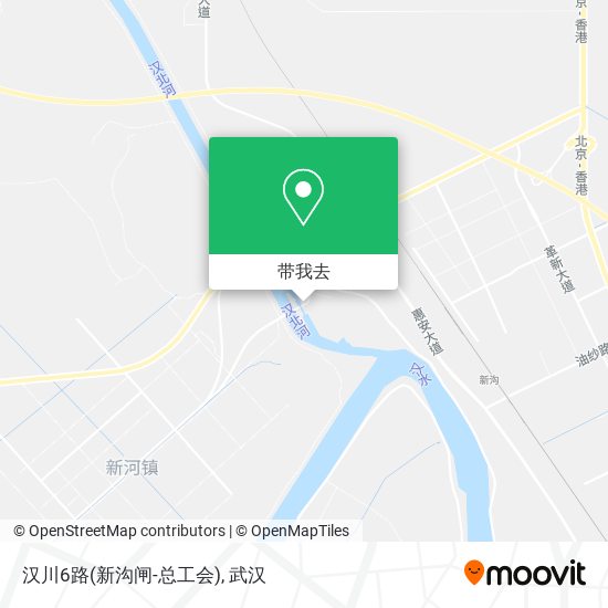 汉川6路(新沟闸-总工会)地图
