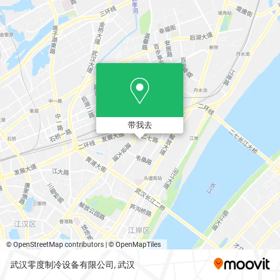武汉零度制冷设备有限公司地图
