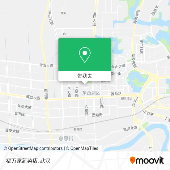 福万家蔬菜店地图