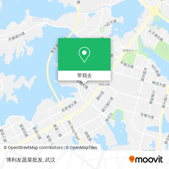 博利友蔬菜批发地图