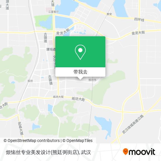 烦恼丝专业美发设计(熊廷弼街店)地图