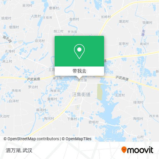 泗万湖地图