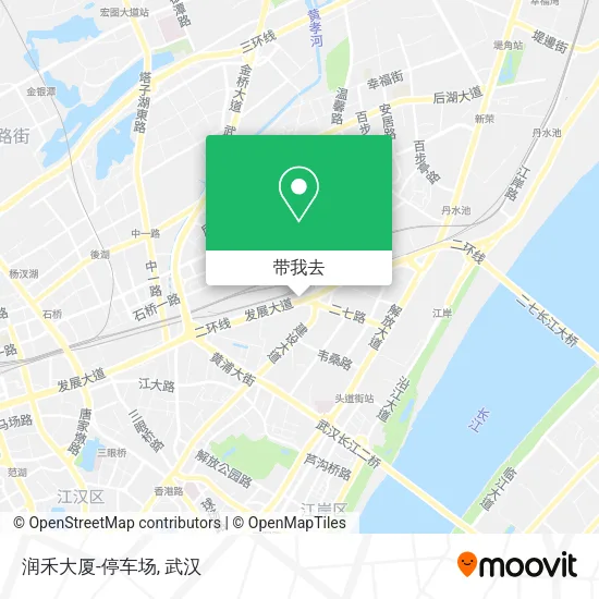 润禾大厦-停车场地图