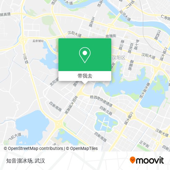 知音溜冰场地图