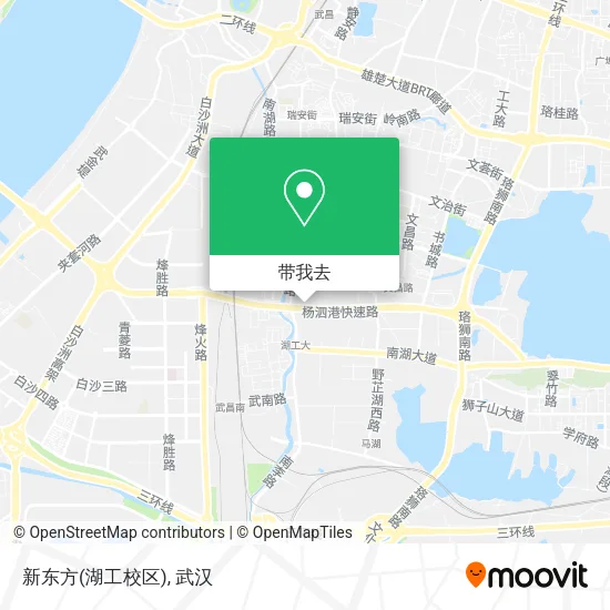 新东方(湖工校区)地图