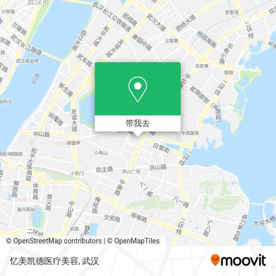 忆美凯德医疗美容地图