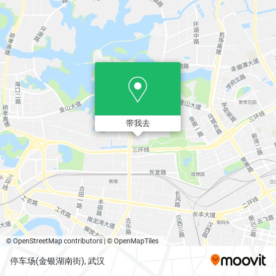 停车场(金银湖南街)地图