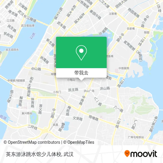 英东游泳跳水馆少儿体校地图