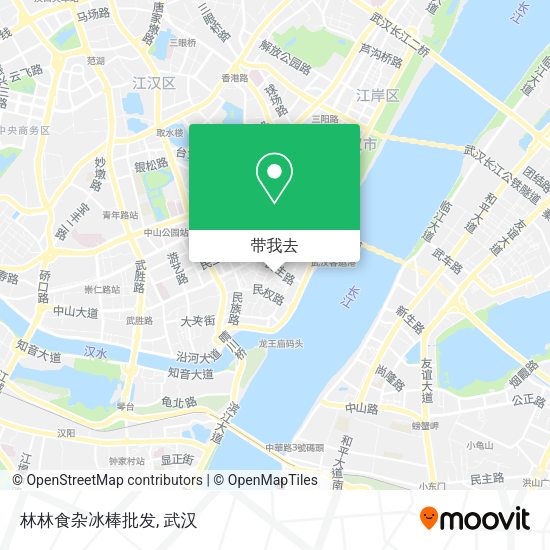 林林食杂冰棒批发地图