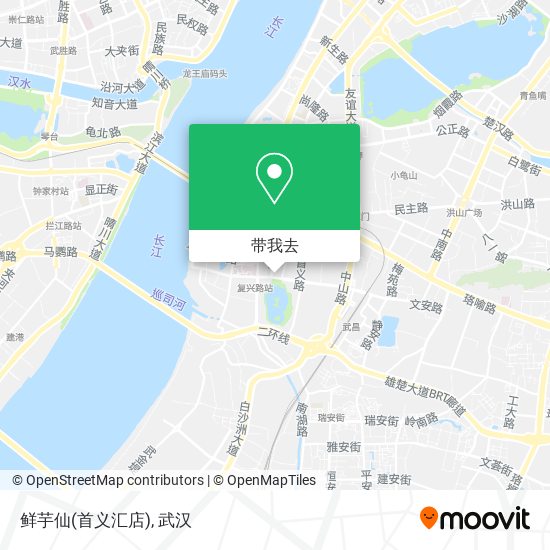 鲜芋仙(首义汇店)地图