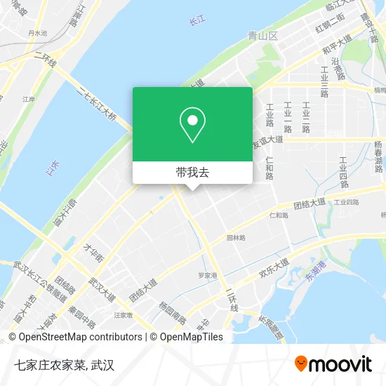 七家庄农家菜地图