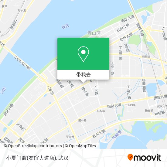 小夏门窗(友谊大道店)地图