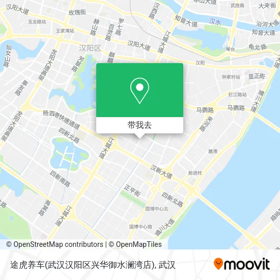 途虎养车(武汉汉阳区兴华御水澜湾店)地图