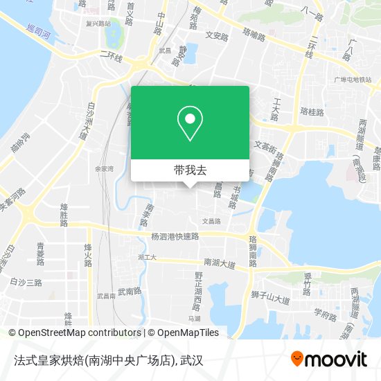 法式皇家烘焙(南湖中央广场店)地图