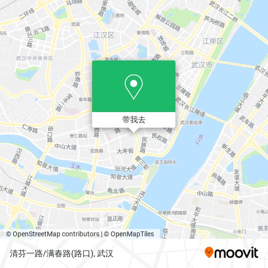 清芬一路/满春路(路口)地图