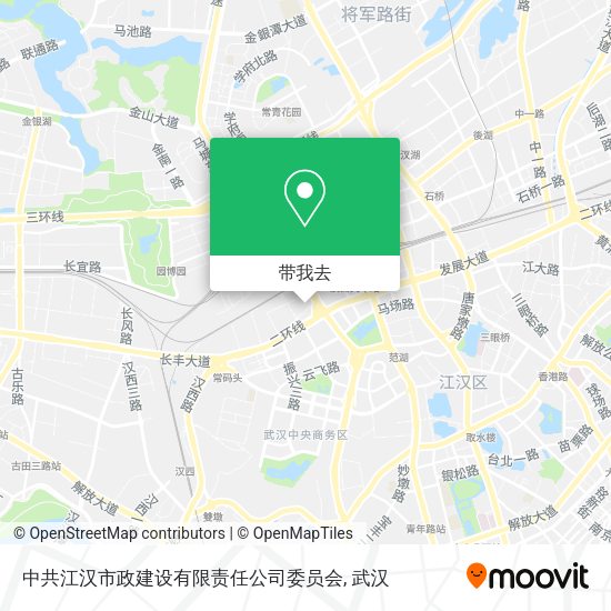 中共江汉市政建设有限责任公司委员会地图