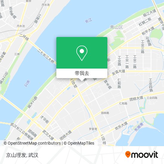 京山理发地图