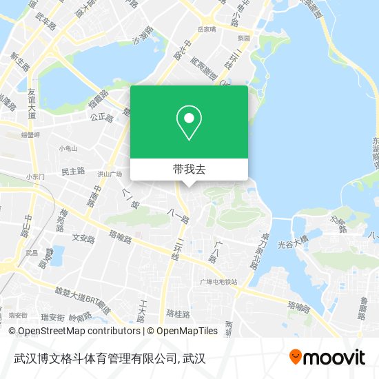 武汉博文格斗体育管理有限公司地图