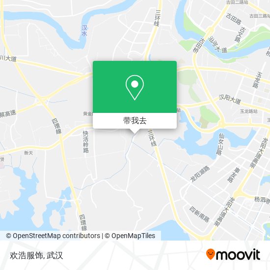 欢浩服饰地图