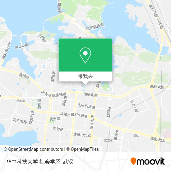 华中科技大学-社会学系地图