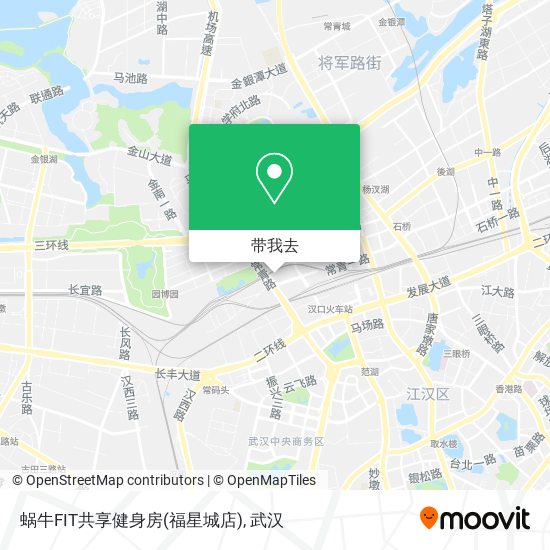 蜗牛FIT共享健身房(福星城店)地图