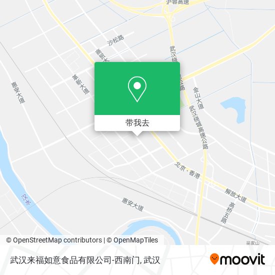 武汉来福如意食品有限公司-西南门地图