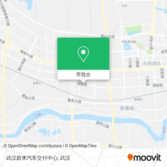 武汉蔚来汽车交付中心地图