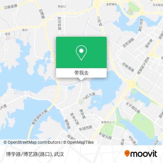 博学路/博艺路(路口)地图