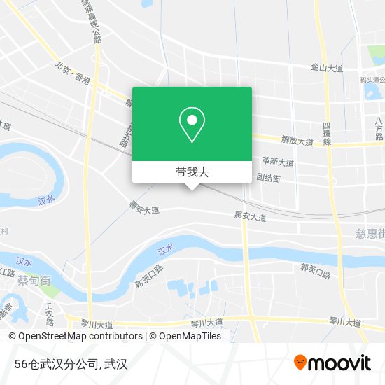 56仓武汉分公司地图