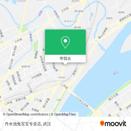 丹水池兔宝宝专卖店地图