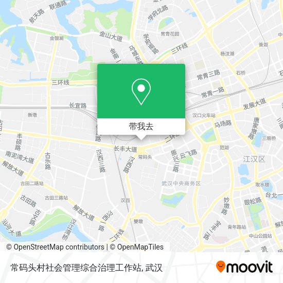 常码头村社会管理综合治理工作站地图