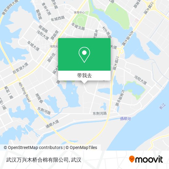 武汉万兴木桥合棉有限公司地图