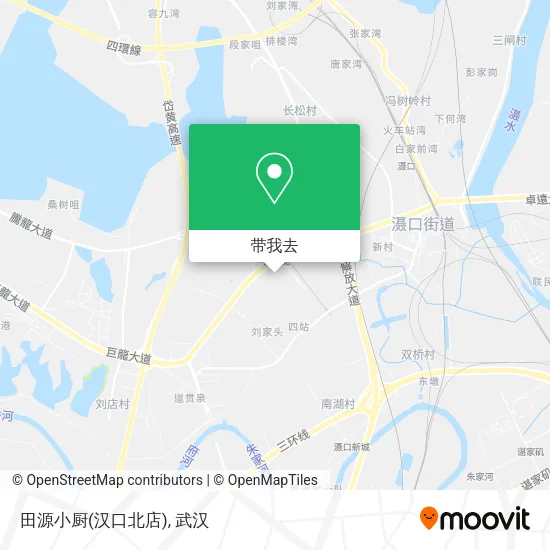 田源小厨(汉口北店)地图