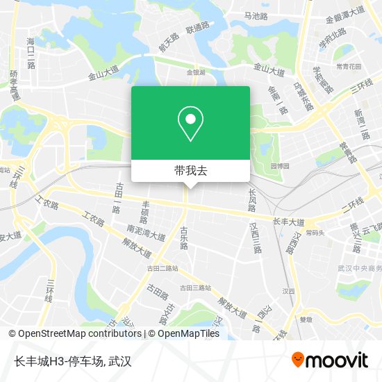 长丰城H3-停车场地图