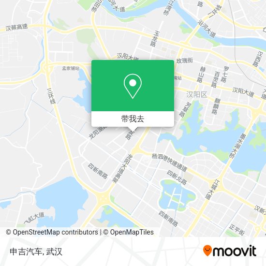 申吉汽车地图