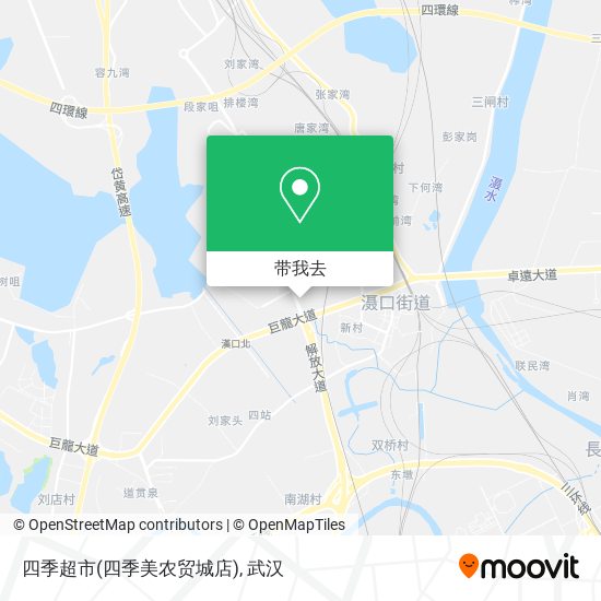 四季超市(四季美农贸城店)地图